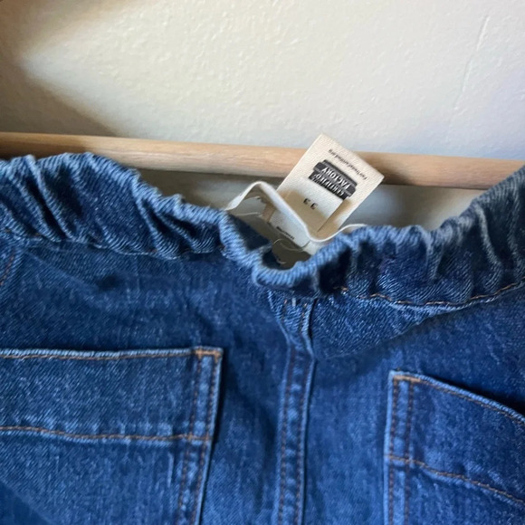 NWT Madewell Pull-On Straight Jeans in Saull Wash, size 33 - Picture 4 of 8